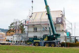 Rénovation d'une toiture avec pose de Velux à La Chaux-de-Fonds au restaurant Le Siam
