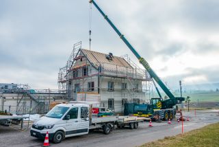Rénovation d'une toiture avec pose de Velux à La Chaux-de-Fonds au restaurant Le Siam